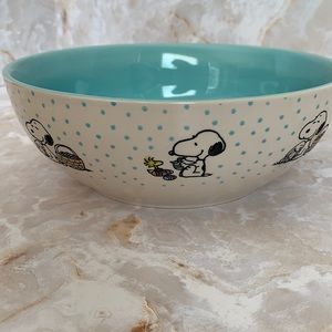 Peanuts: Easter theme ceramic pasta serving bowl